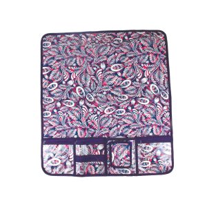 Birch Sewing Machine and Dust Cover Purple Quilted
