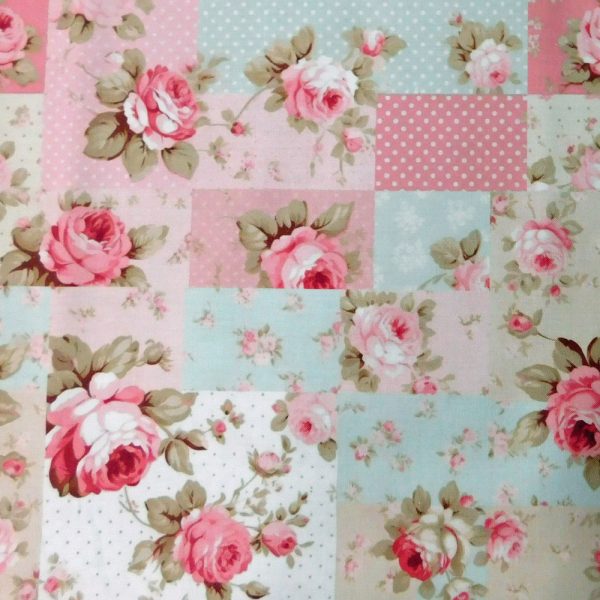Patchwork Quilting Sewing Fabric Esther and Eddie Patch 50x55cm FQ