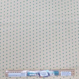 Patchwork Quilting Sewing Fabric Natural with Mauve Spots 50x55cm FQ