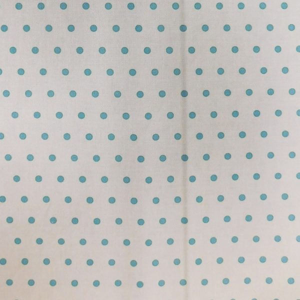 Patchwork Quilting Sewing Fabric Natural with Mauve Spots 50x55cm FQ