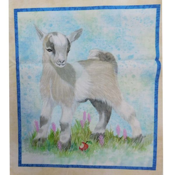 Patchwork Quilting Sewing Barnyard Babies Panel 61x110cm Fabric
