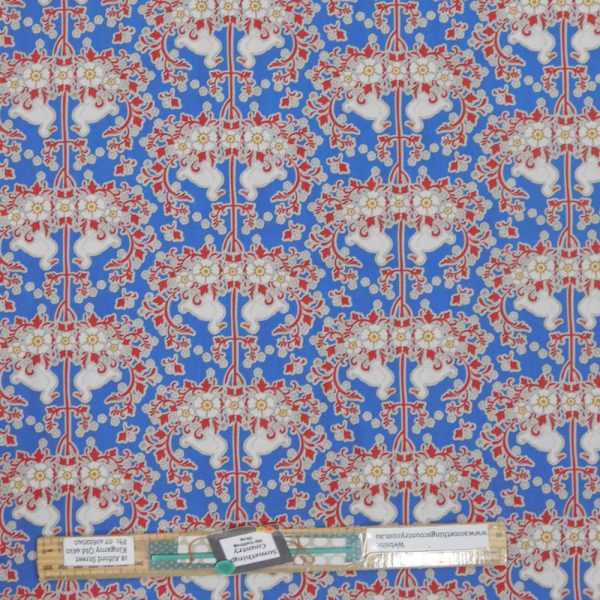 Quilting Patchwork Fabric TILDA Jubilee Duck Nest Blue 50x55cm FQ