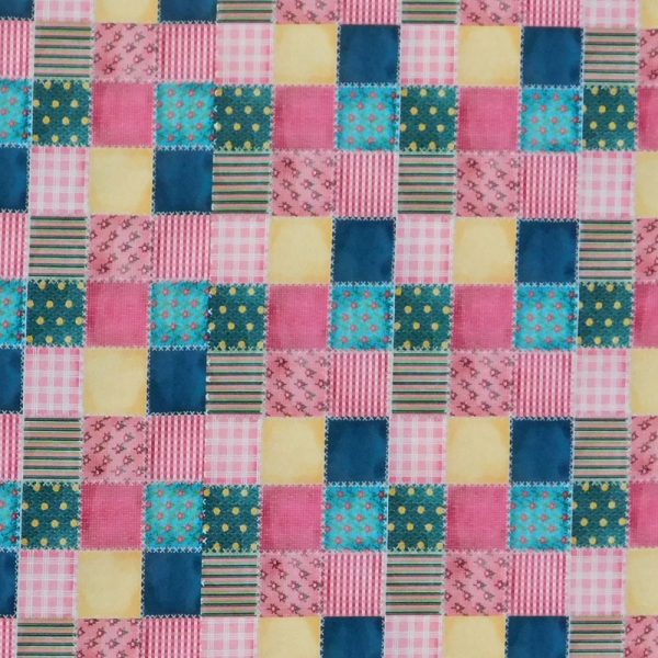 Patchwork Quilting Sewing Fabric Shop Hop Quilt 50x55cm FQ