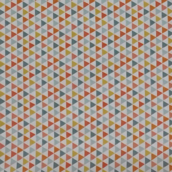 Patchwork Quilting Sewing Fabric Fresh Baked Triangles 50x55cm FQ