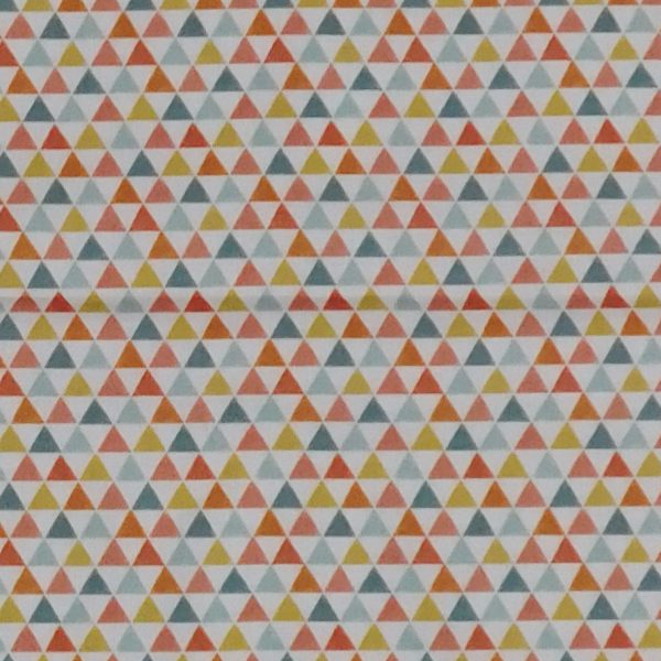 Patchwork Quilting Sewing Fabric Fresh Baked Triangles 50x55cm FQ