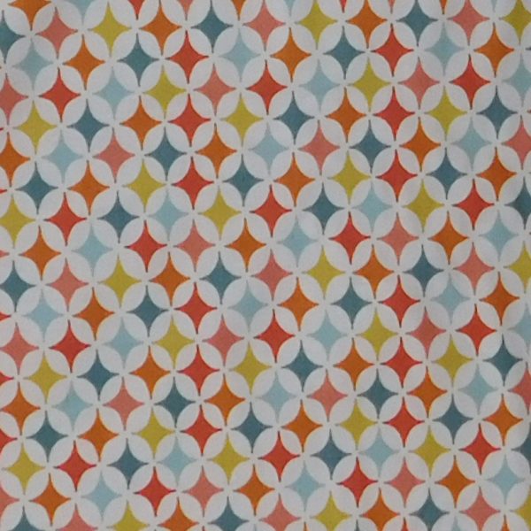 Patchwork Quilting Sewing Fabric Fresh Baked Stars 50x55cm FQ