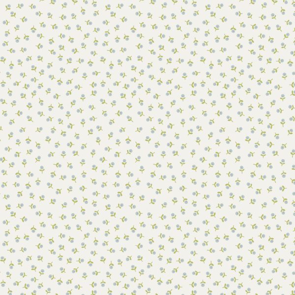 Quilting Patchwork Fabric Sunkissed Sojourn Floral White 50x55cm FQ