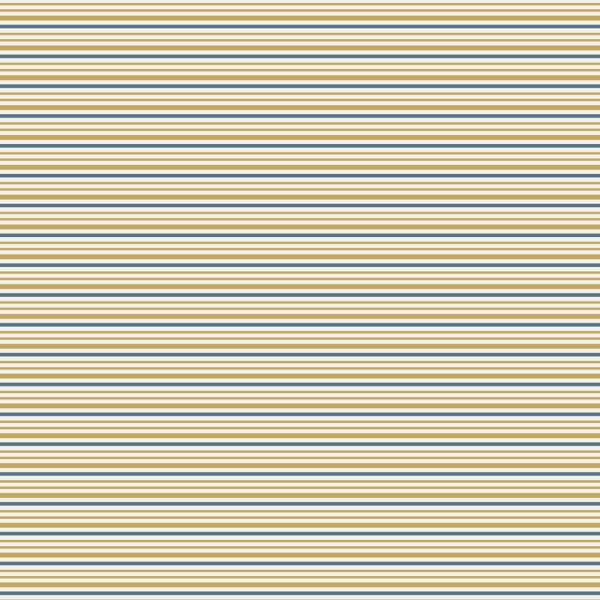 Quilting Patchwork Fabric Sunkissed Sojourn Stripe Mustard 50x55cm FQ