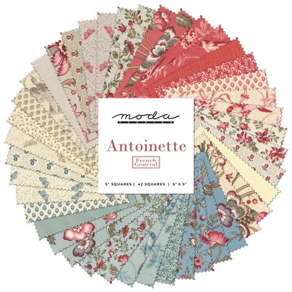 Moda Quilting Jelly Roll Patchwork Antoinette 2.5 Inch Fabrics
