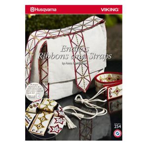 Husqvarna Viking Endless Ribbons and Straps Cd Embroidery Designs