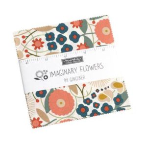 Moda Quilting Patchwork Charm Pack Imaginary Flowers Inch Fabrics
