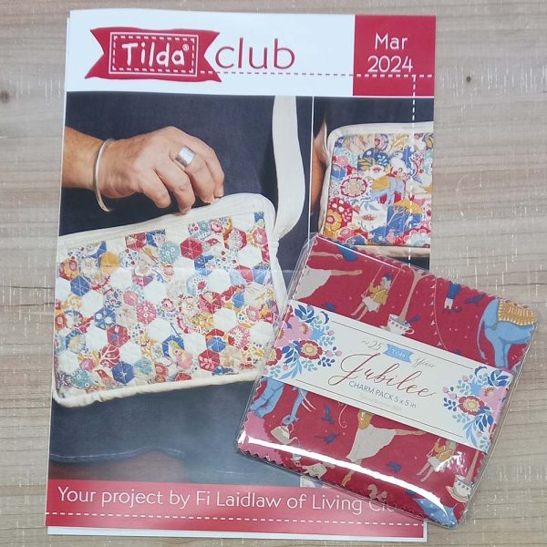 Tilda Club Issue 53 Mar24 Quilting Sewing Fabric Issue Craft Pattern Kit