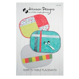 Atkinson Designs Terrys Table Placemats Pattern Sewing Quilting