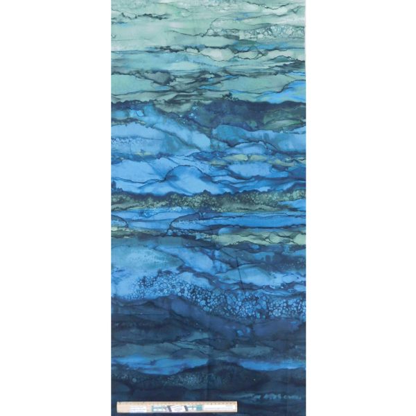 Patchwork Quilting Fabric Bliss Ombre Pond 1/2m Cut 50x110cm