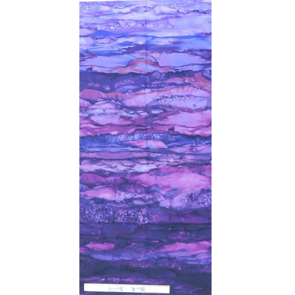 Patchwork Quilting Fabric Bliss Ombre Purples 1/2m Cut 50x110cm