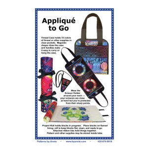Quilting Sewing Patchwork By Annie Applique To Go Tote Pattern Only