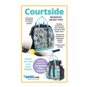 Quilting Sewing Patchwork By Annie Courtside Backpack Pattern Only