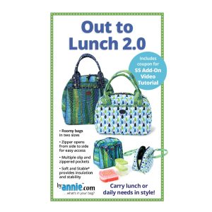 Quilting Sewing Patchwork By Annie Out To Lunch 2.0 Pattern Only