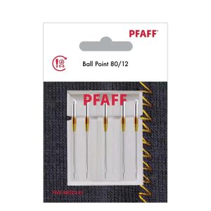 Pfaff Ball Point 80/12 Sewing Machine Needles 5 Pack