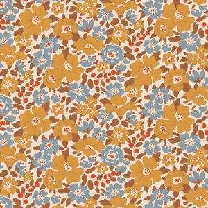 Quilting Fabric TILDA Creating Memories Harper Saffron 50x55cm FQ