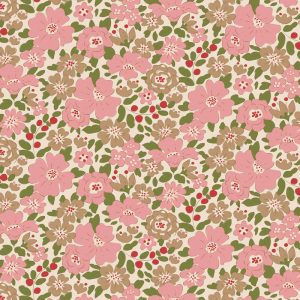 Quilting Fabric TILDA Creating Memories Harper Pink 50x55cm FQ