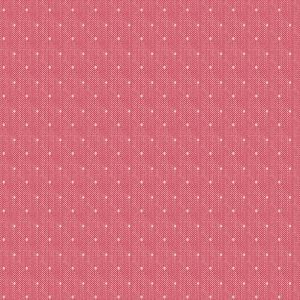 Quilting Fabric TILDA Creating Memories Tinydot Red Woven 50x55cm FQ