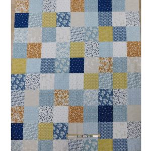 Patchwork Quilting Sewing Fabric Daydreams Squares Panel 128x137cm