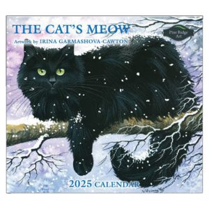 Pine Ridge 2025 Calendar The Cat's Meow Calender Fits Wall Frame