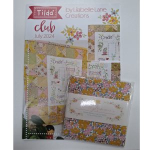 Tilda Club Issue 55 July24 Quilting Sewing Fabric Issue Craft Pattern Kit
