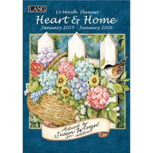 Lang 2025 Heart And Home 13 Month Planner 12 Inch Diary