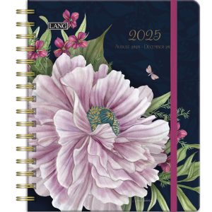 Lang 17 Month 2025 Midnight Garden Deluxe Planner Diary