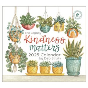 Legacy 2025 Calendar Kindness Matters Calender Fits Wall Frame New Design