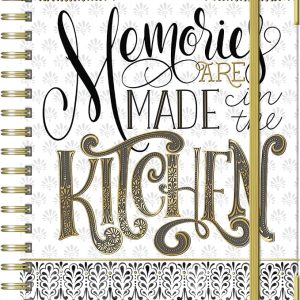 Lang Recipe Journal Kitchen Memories 200 Pages Bonus List Pad