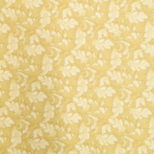Patchwork Quilting Sewing Fabric MUMS LEAVES Gold Yellow FQ 50x55CM New Material